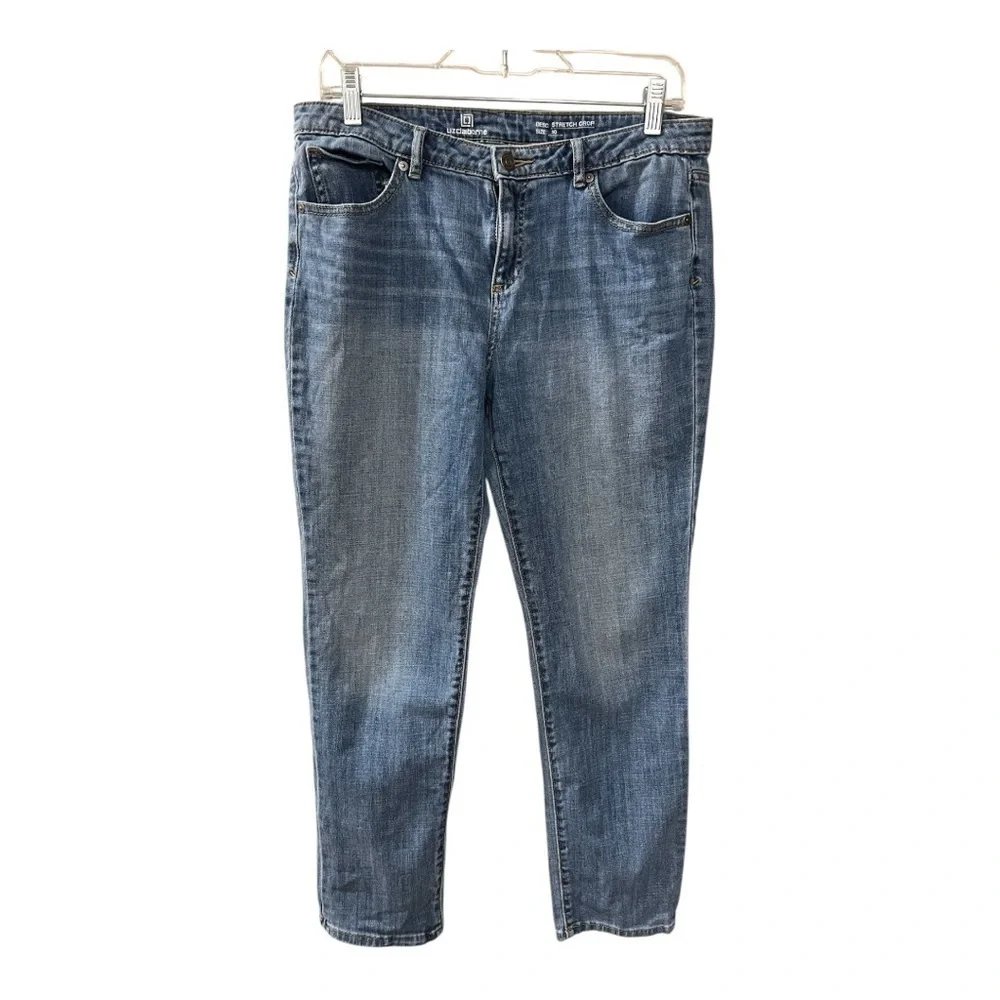 Liz Claiborne Stretched Cropped Jeans Size 10 Women's